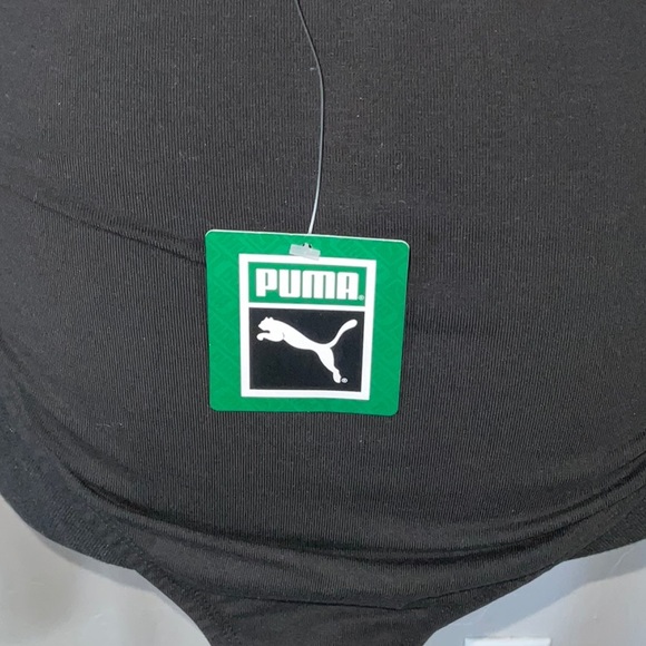 Puma Classics Black and White Bodysuit Tank Top - Picture 9 of 10